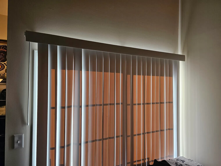 Vertical Blinds: The Clattering Plastic Slats