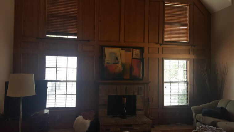 Dark Wood Paneling: The Basement Den Vibe