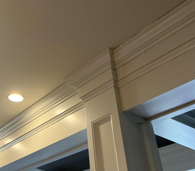 Over-sized Crown Molding: The Too Much Trim