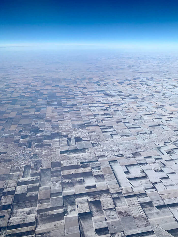 Eastern Colorado Looks Like An Optical Illusion