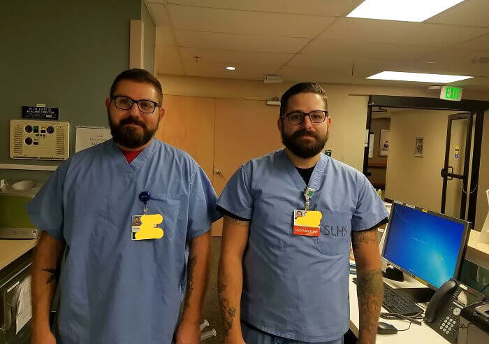 This Guy Met His Doppelgangers At Work