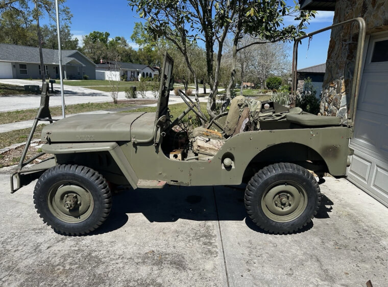 1948 Military CJ2A – US $5,000.00