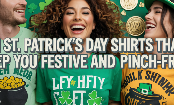 Fun St. Patrick’s Day Shirts That Keep You Festive and Pinch-Free 💚😄👕