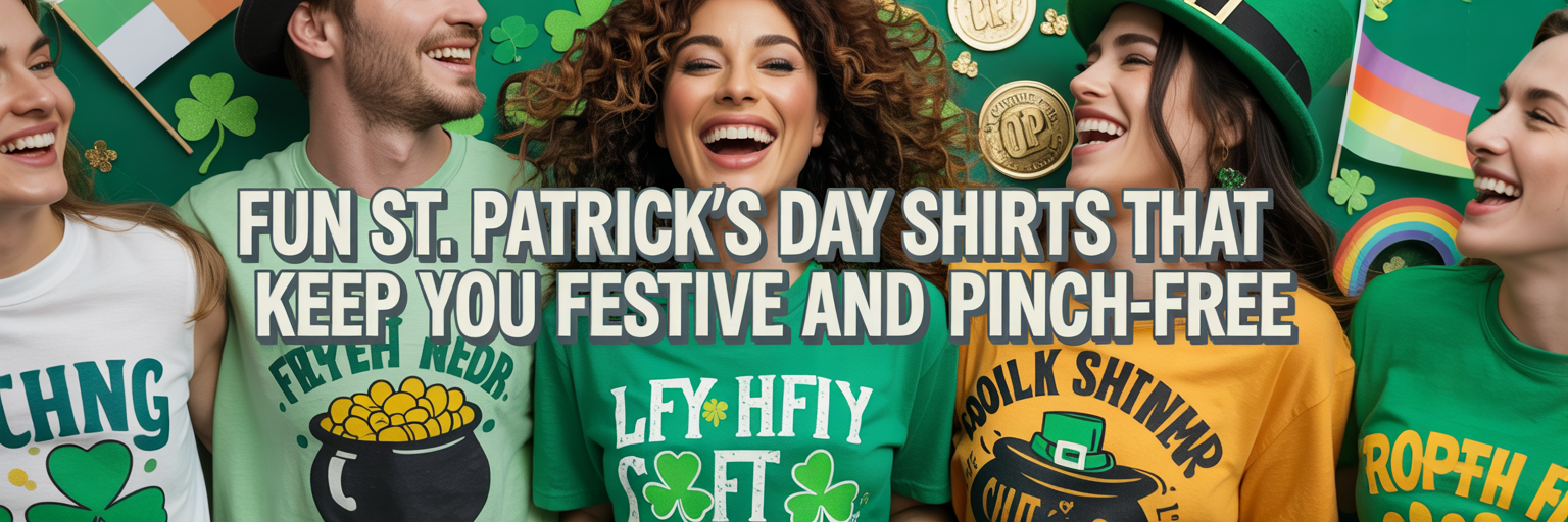 Fun St. Patrick’s Day Shirts That Keep You Festive and Pinch-Free 💚😄👕