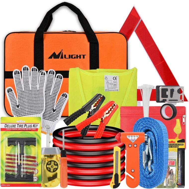 Nilight Emergency Kit - Essential Car Tools for Every Adventure - Don’t Miss the 19% Discount!