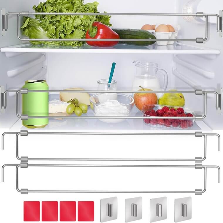 RV Fridge Bars - Keep Your Camper Organized - Now 11% Off!