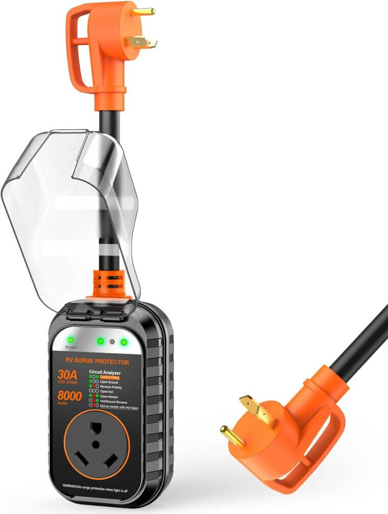 GEARGO RV Surge Protector - Essential 30 Amp Circuit Analyzer - Now 17% Off!