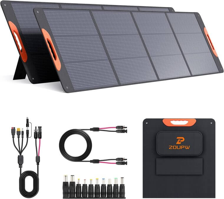 Portable Solar Panel: 440W Foldable High-Efficiency Charger for RV & Camping - Enjoy 20% Off!