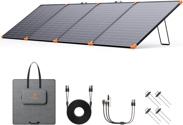 Portable Solar Panel - Power Your Adventures Anywhere - Enjoy 8% Off!