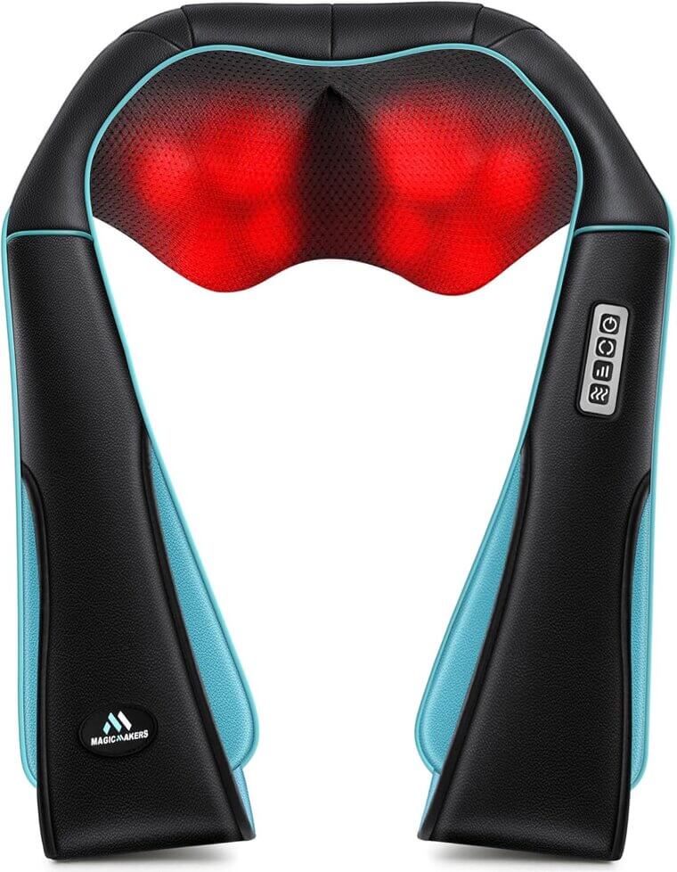 MagicMakers Neck Massager - Relaxation & Pain Relief for Everyone - Enjoy 43% Off!