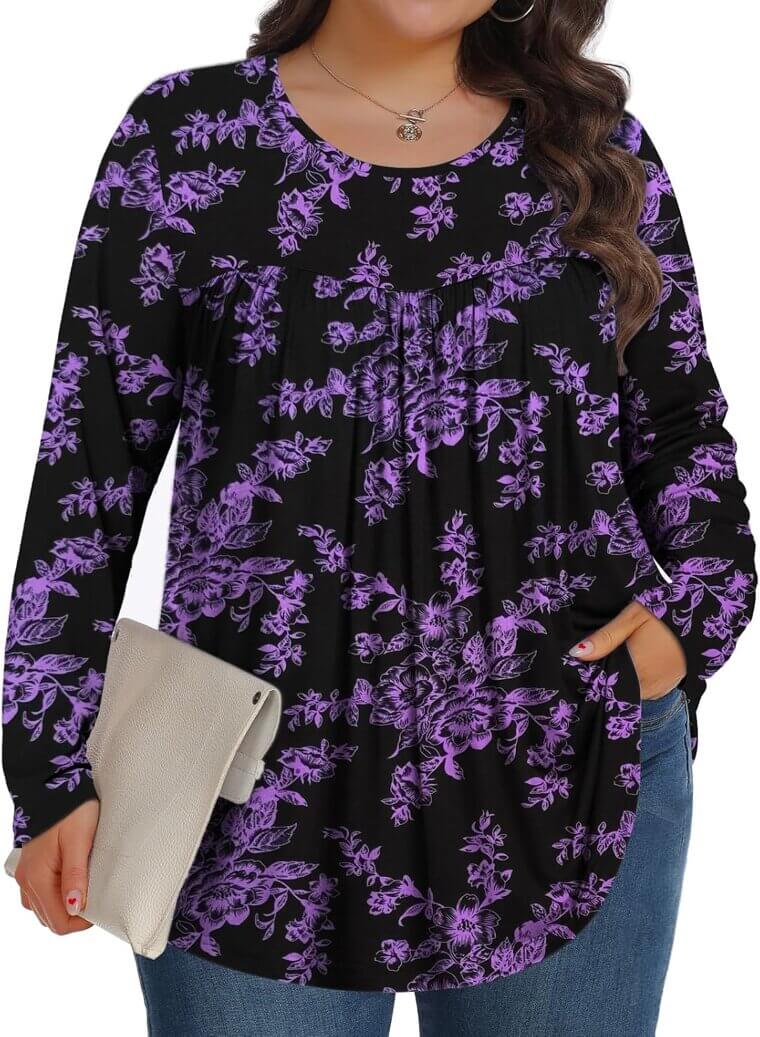 Plus Size Fall Tops - Embrace Cozy Style! - Don’t Miss the 15% Discount!