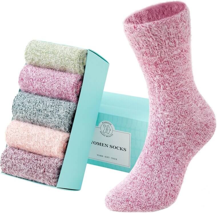 SISOSOCK Cozy Fluffy Socks - Snuggly Warmth for Winter Days - Now 26% Off!