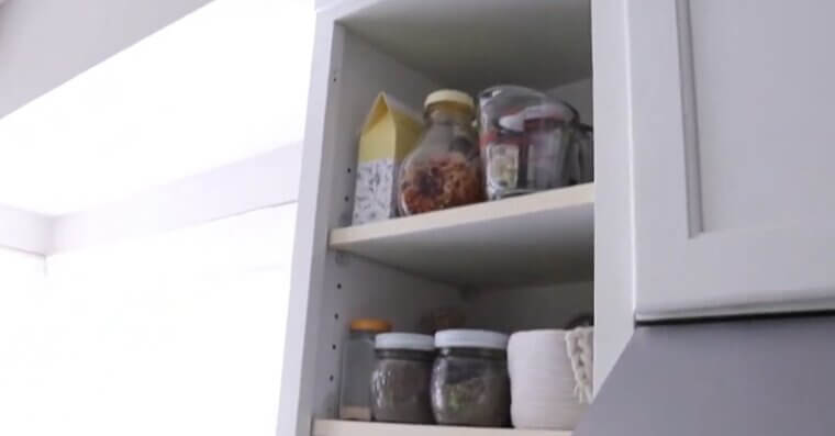 Removing Cabinet Doors for “Open Storage”