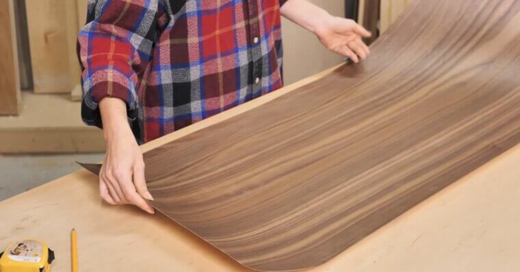 Cabinet Refacing With Veneer Sheets