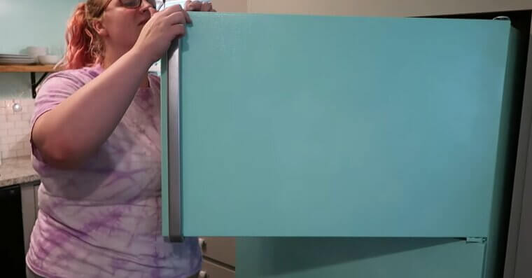 Painting Appliances Bright Colors