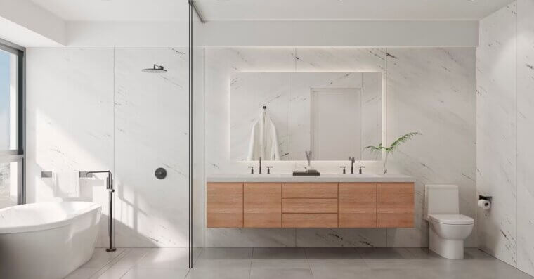 Huge Master Bathrooms