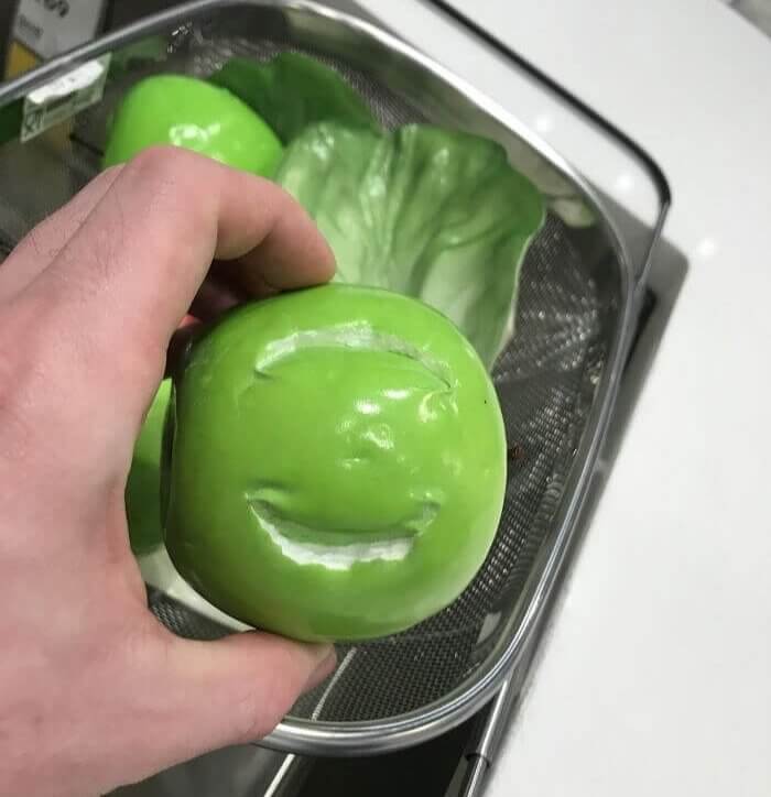 When The Fake Apple Is Really Convincing