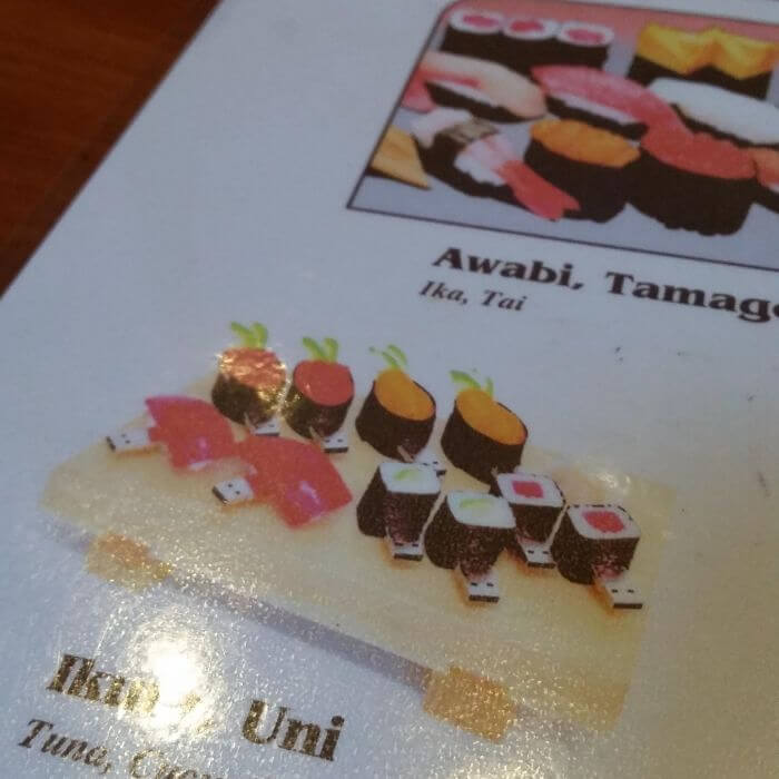 Using Stock Sushi Images