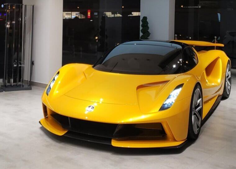 #20. Lotus Evija 2024 ($2.3 Million)