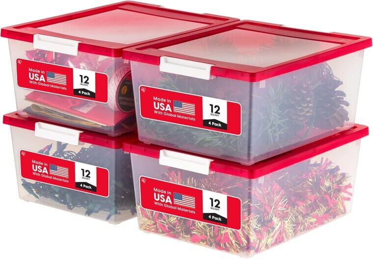 IRIS Storage Bins - Organize Your Space with Style! - Now 17% Off!