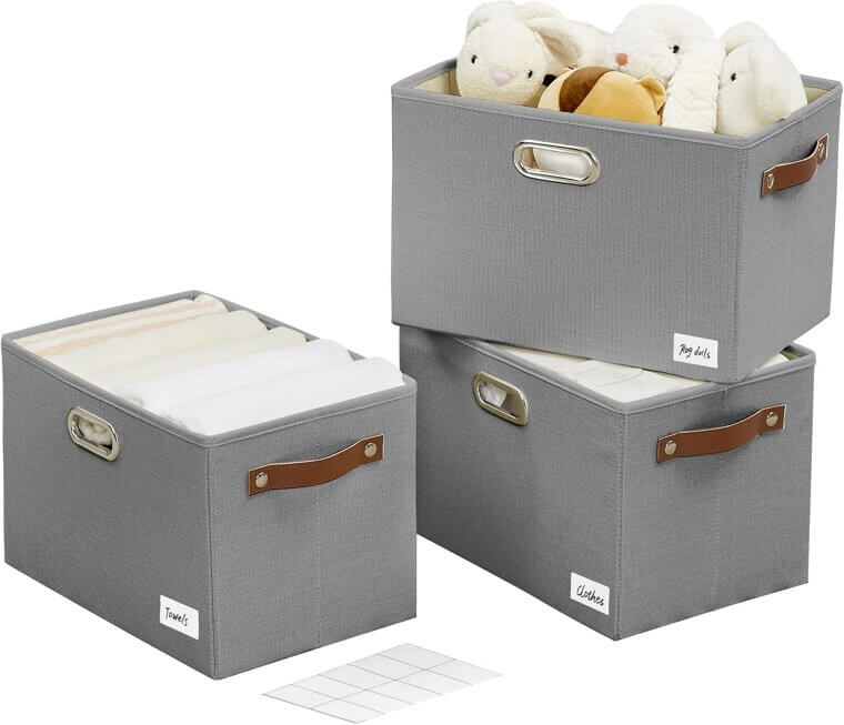 Bagnizer Storage Bins - Foldable, Durable & Stylish Organizers for Home - Enjoy 50% Off!