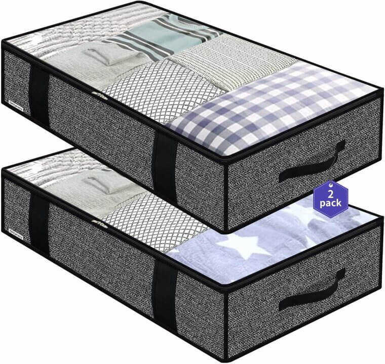 Onlyeasy Underbed Storage Bags - Perfect for Organizing Your Bedroom! - Enjoy 10% Off!