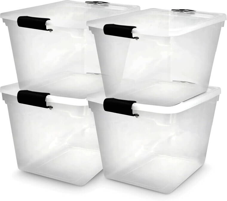 HOMZ Storage Bins: Organize Your Space with Ease! - Now 10% Off!