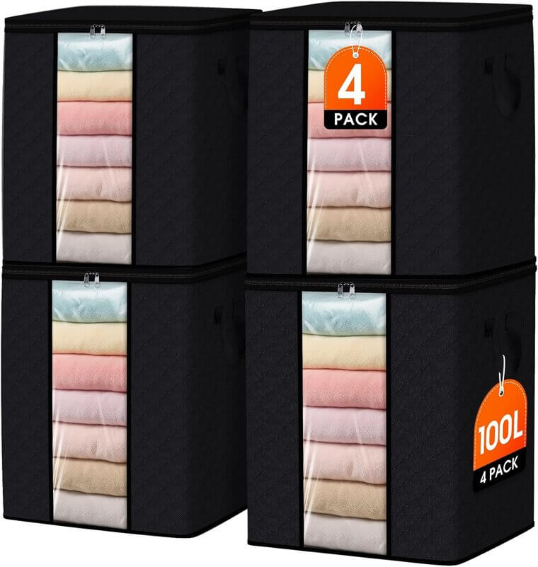 SpaceWhisper Storage Bags for Ultimate Closet Organization - - 28% Off!