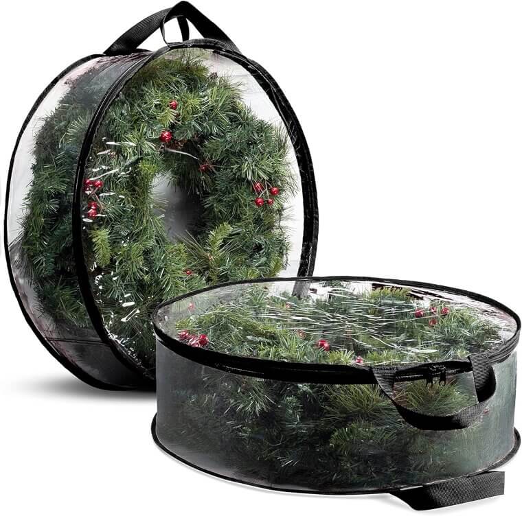 Zober Wreath Storage Bags - Easy Holiday Organization - 41% Off!