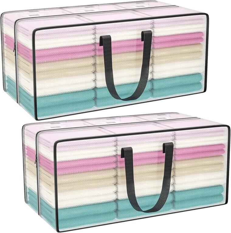 Clear Storage Bags - Perfect for Moving & Organizing! - Now 24% Off!