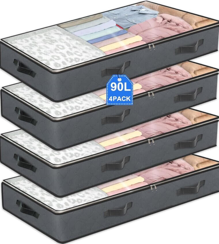 Under Bed Storage - Organize Your Space Effortlessly 