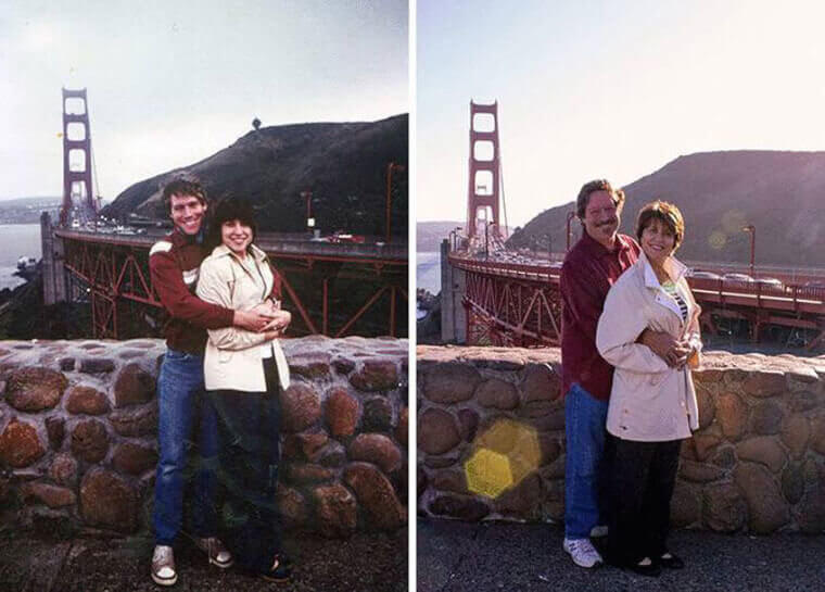 Recreating a Photo on Golden Gate Bridge