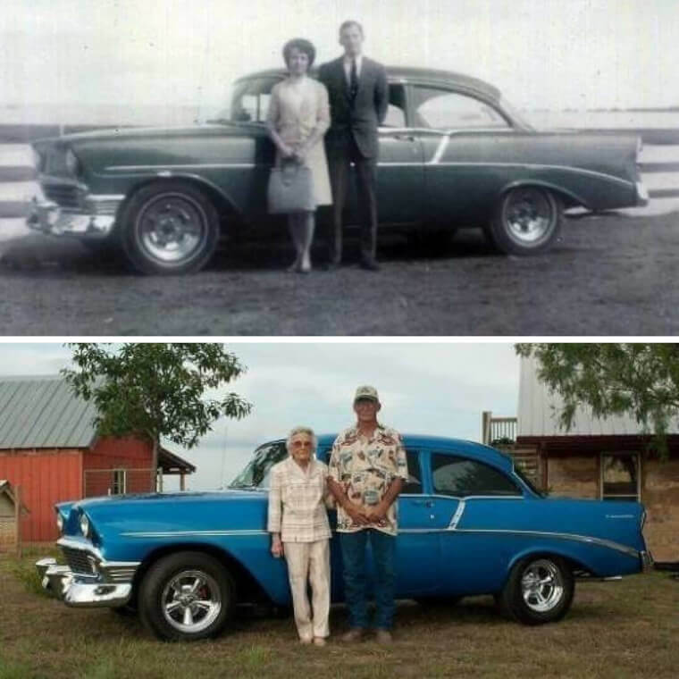 Recreating a Photo With ’56 Chevrolet