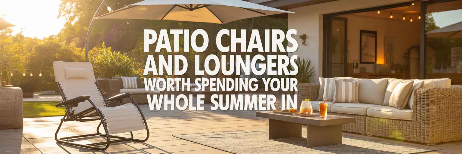 Patio Chairs and Loungers Worth Spending Your Whole Summer In
