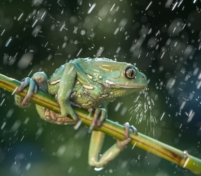 You Could Predict The Weather By Simply Listening To The Frogs