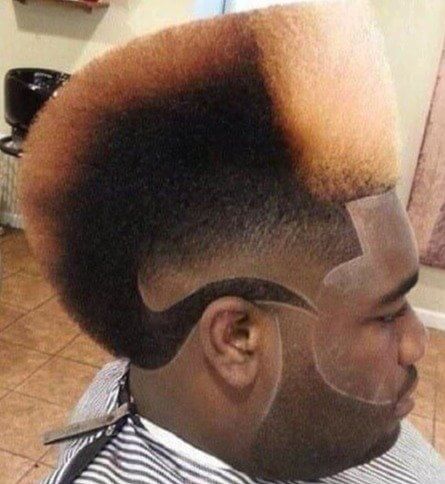 Rocking That Skunk Look