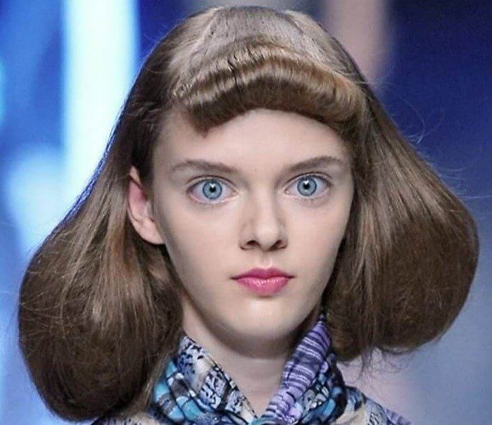 The Parachute-Inspired Hairdo