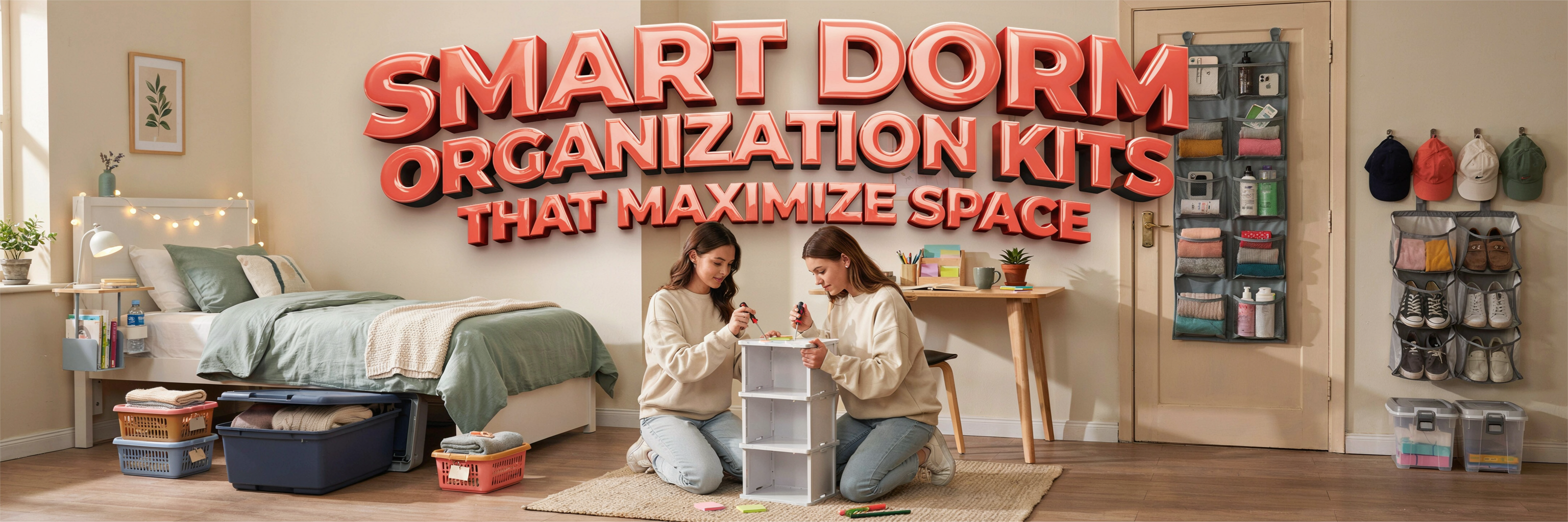 The Dorm Organization Kit Every Student Needs