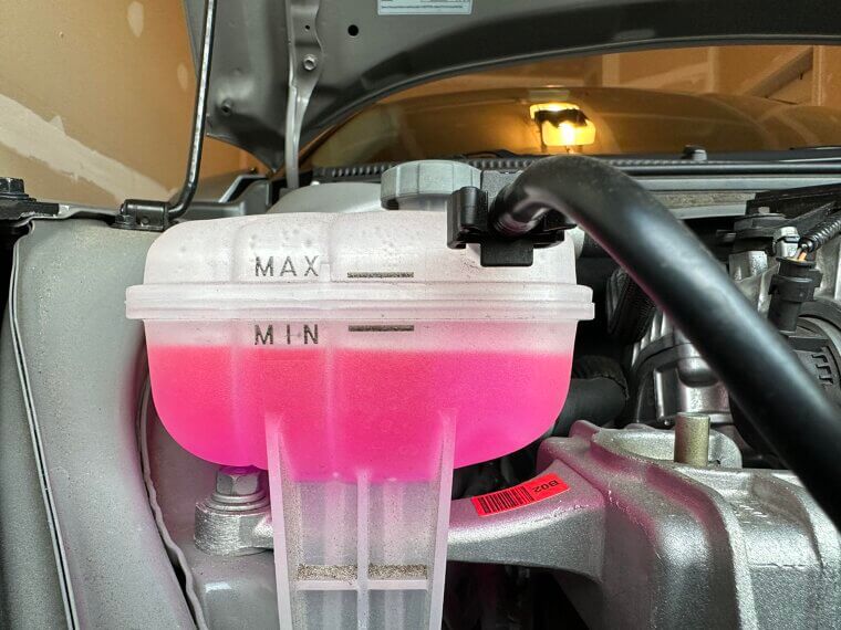 Checking Coolant Levels