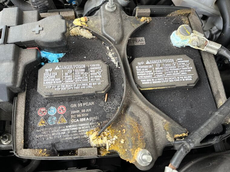 Cleaning Battery Terminals