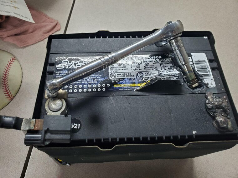 Testing the Car Battery