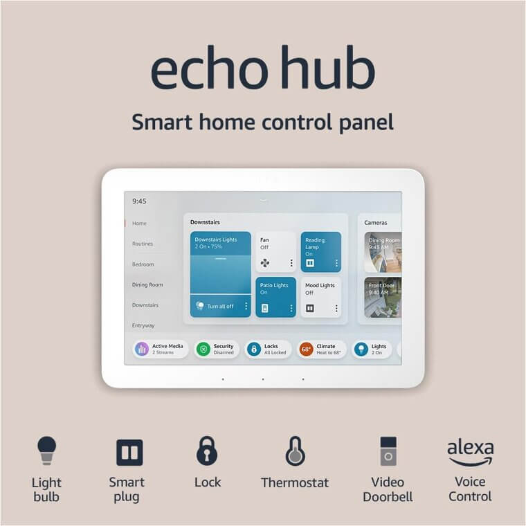 Echo Hub - Your Smart Home Control Panel with Alexa - 33% Off!