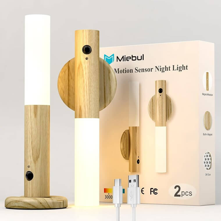 Miebul Motion Sensor Light - Perfect for Bedrooms & Corridors