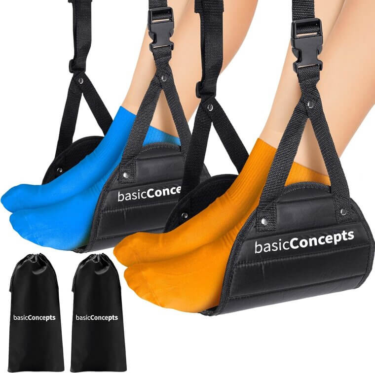 Airplane Foot Hammock - Relax Your Feet Anywhere!