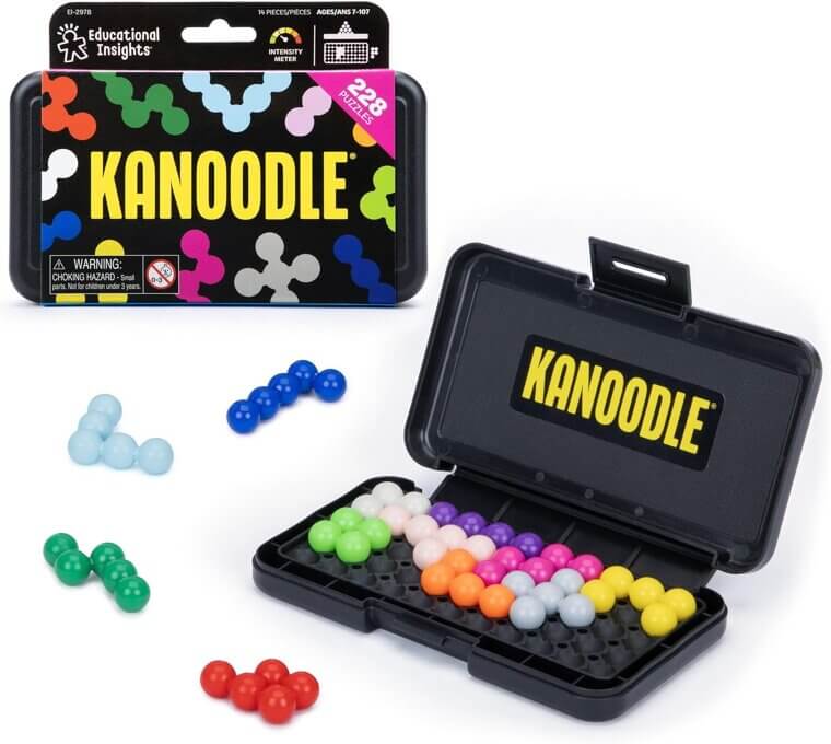 Kanoodle Brain Teaser Game - 200 Puzzles for Ages 7+ - Enjoy 9% Off!