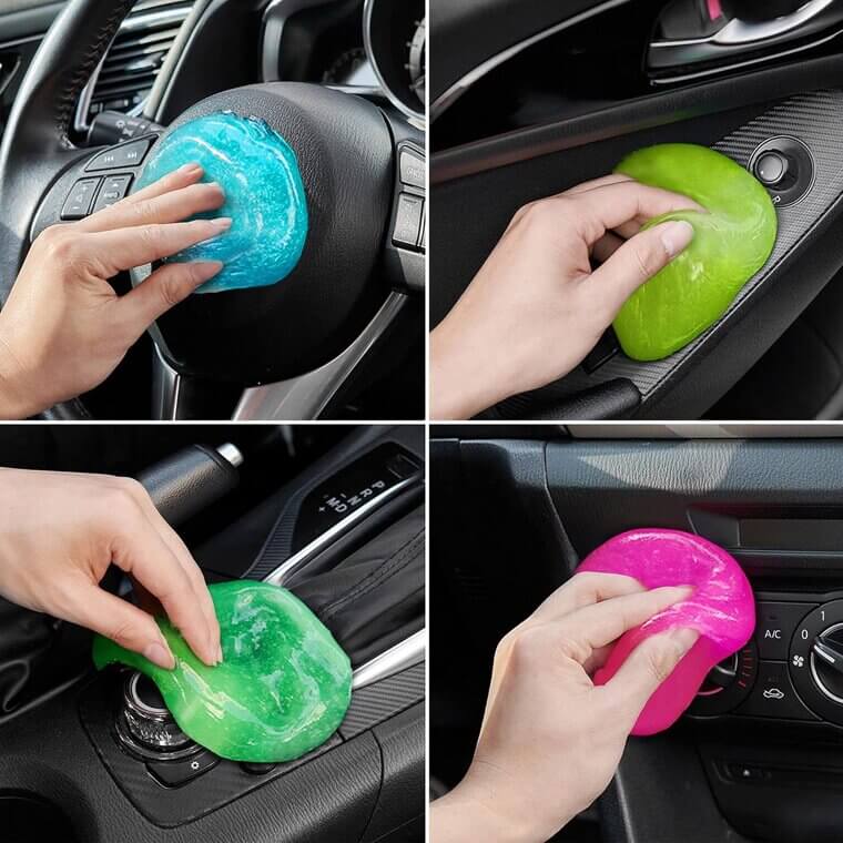 Car Cleaning Gels - Ultimate Auto Detailing Tool for Dust-Free Interiors - Enjoy 8% Off!