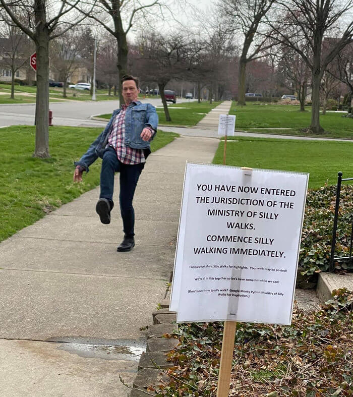The Jurisdiction of Silly Walks