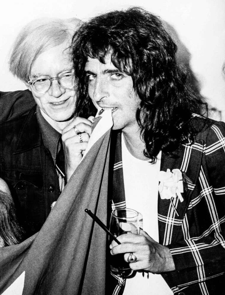 Alice Cooper, Andy Warhol Silkscreen, $10 Million