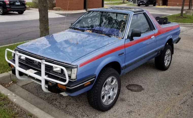 Subaru Brat – “The Pickup With Seats in the Back” (1980s)