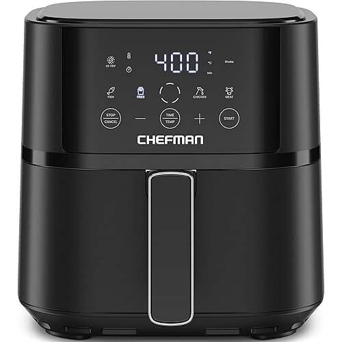Compact Chefman 4Qt Air Fryer that Makes Healthy Cooking Effortless. Now 40% Off!